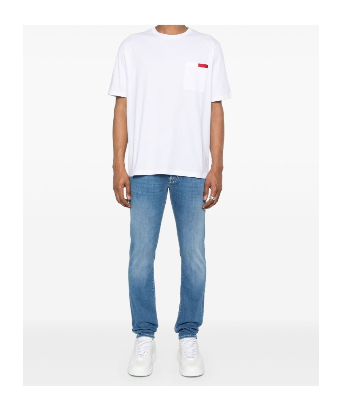 Ferrari Patch-pocket Cotton T-shirt