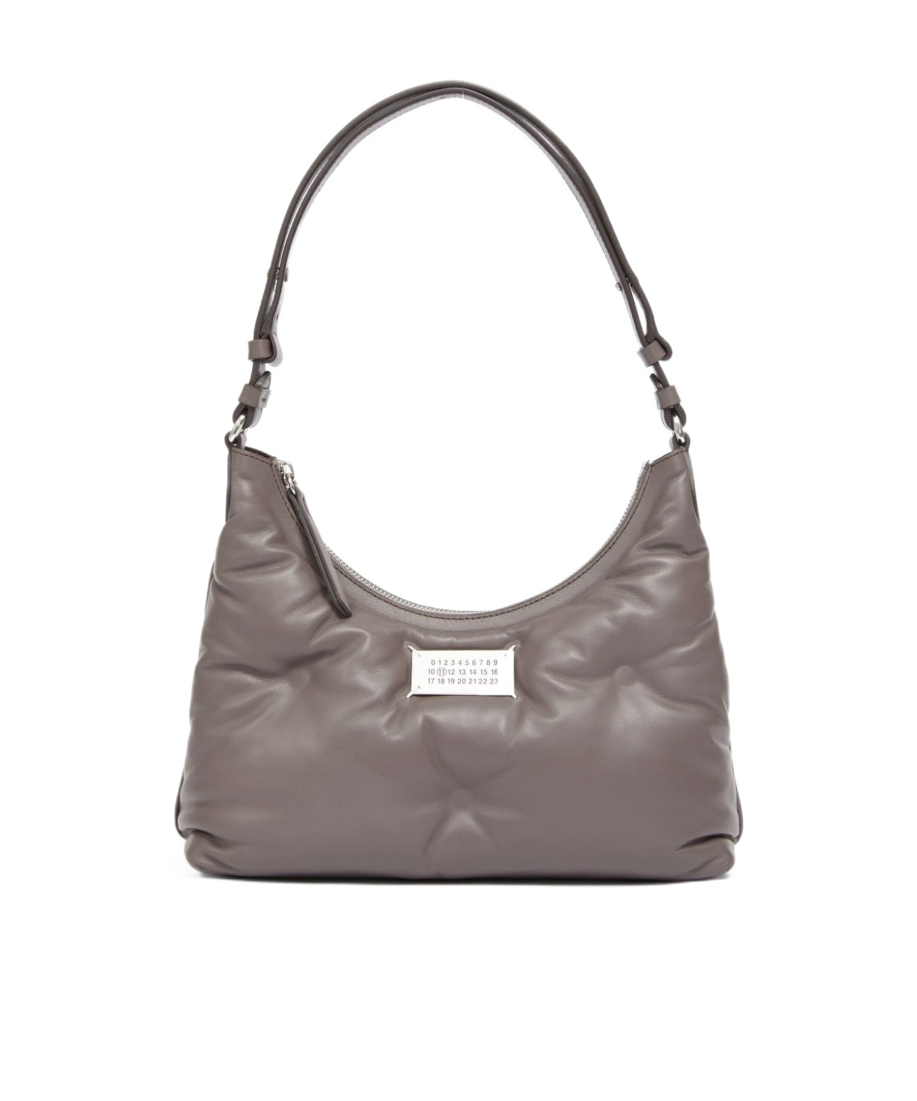 Maison Margiela Small Glam Slam Shoulder Bag In Gray