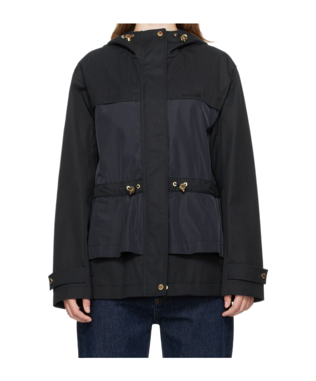 Mackage Long-sleeved Casual Jacket In Black