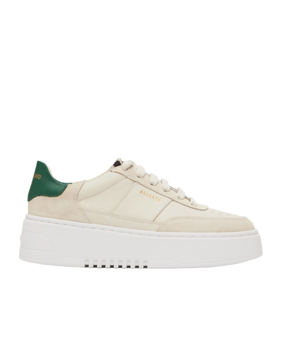 Axel Arigato Beige Orbit Sneakers In White
