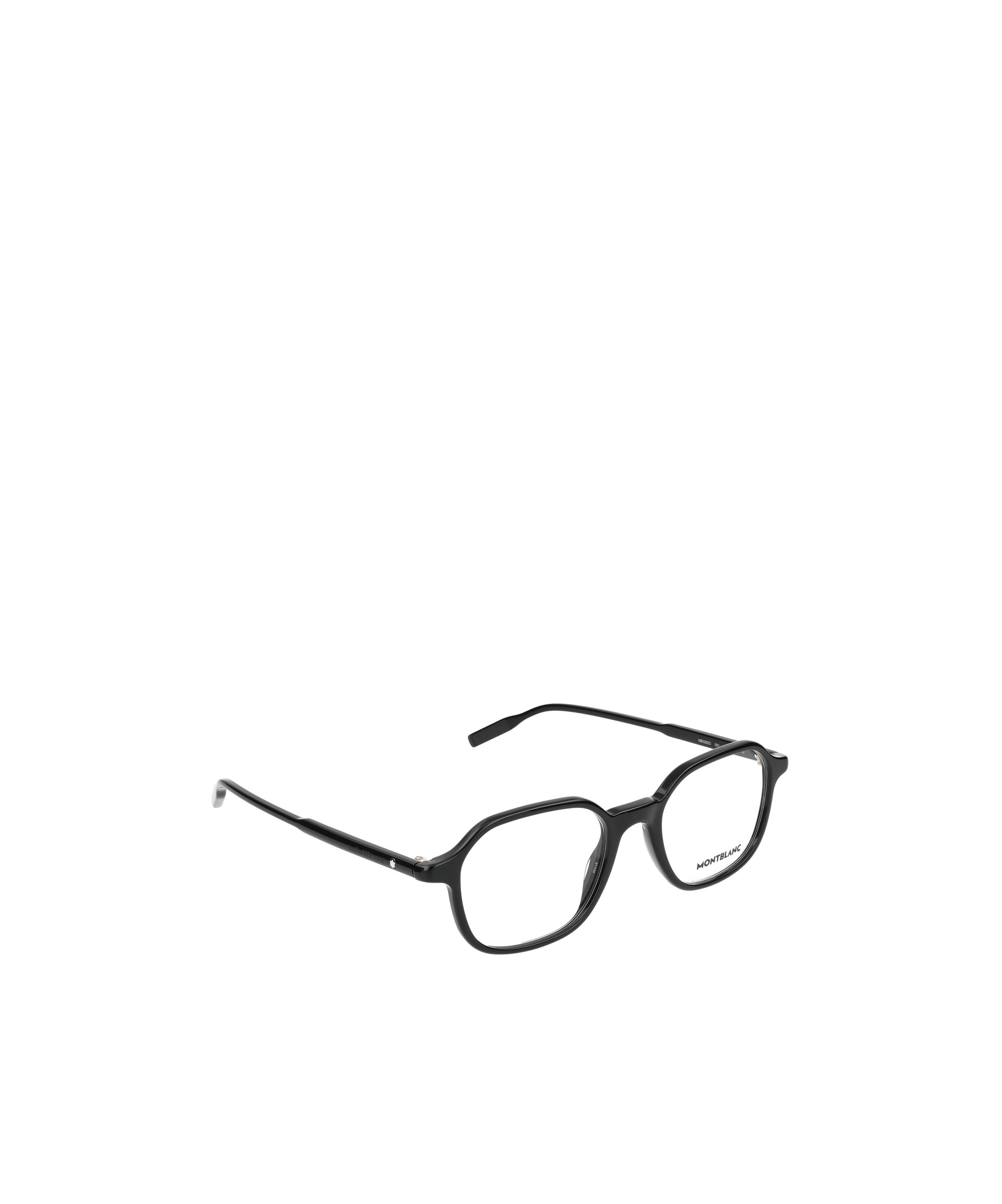 Montblanc Square Frame Glasses In White