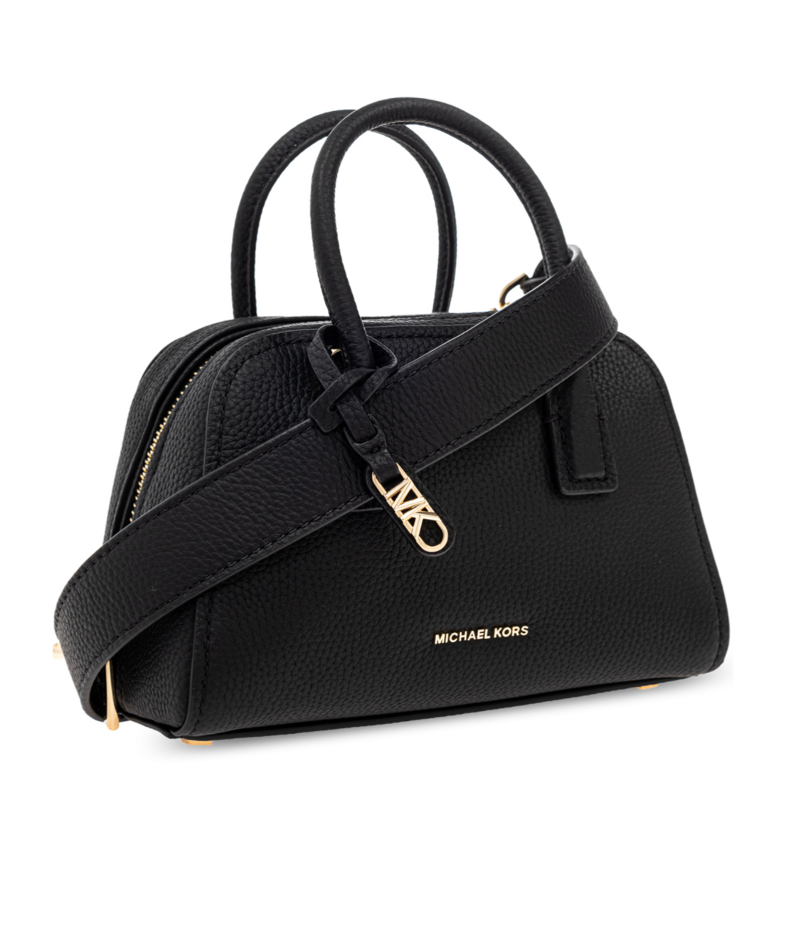 Shop Michael Michael Kors Leather Tote Bag In Black