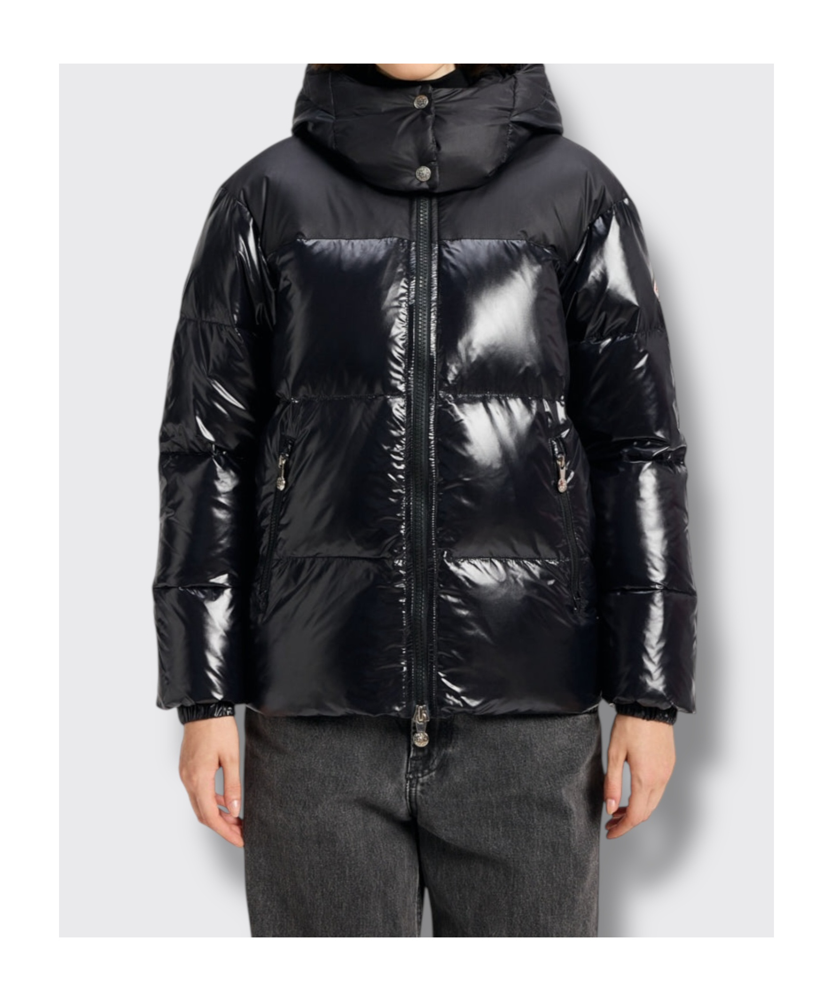 Pyrenex Long-sleeved Cotton Jacket In Black