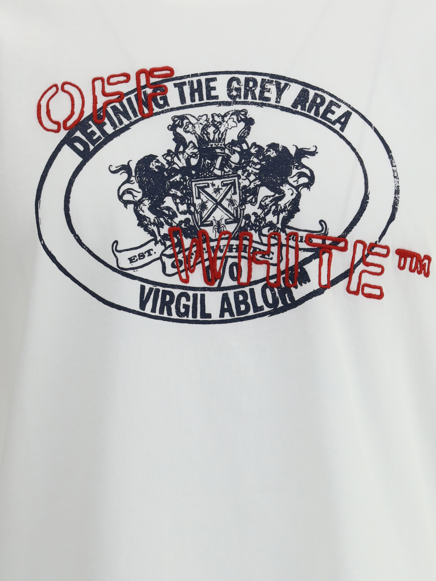 Off-white Stamp Arrow Short-sleeve T-shirt In White