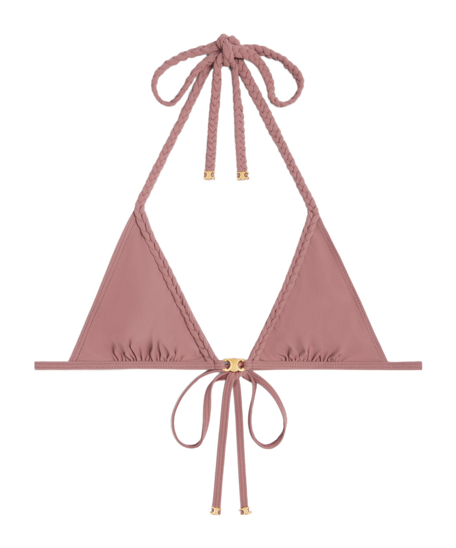 CELINE TRIOMPHE TRIANGLE TOP IN MATTE JERSEY
