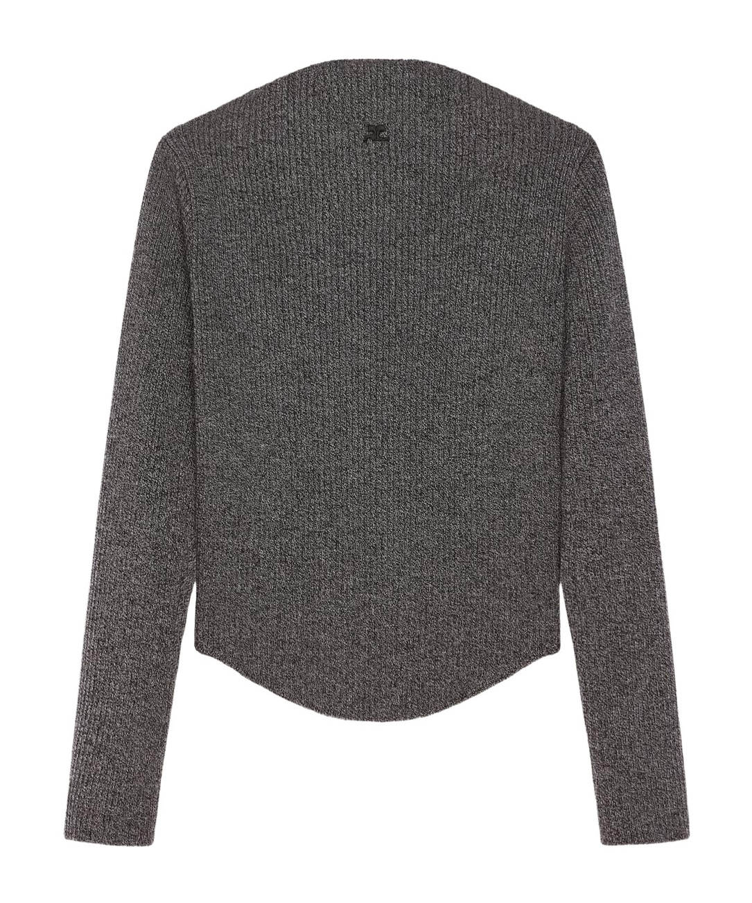 Courrèges Ribbed-knit Sweater In Multi