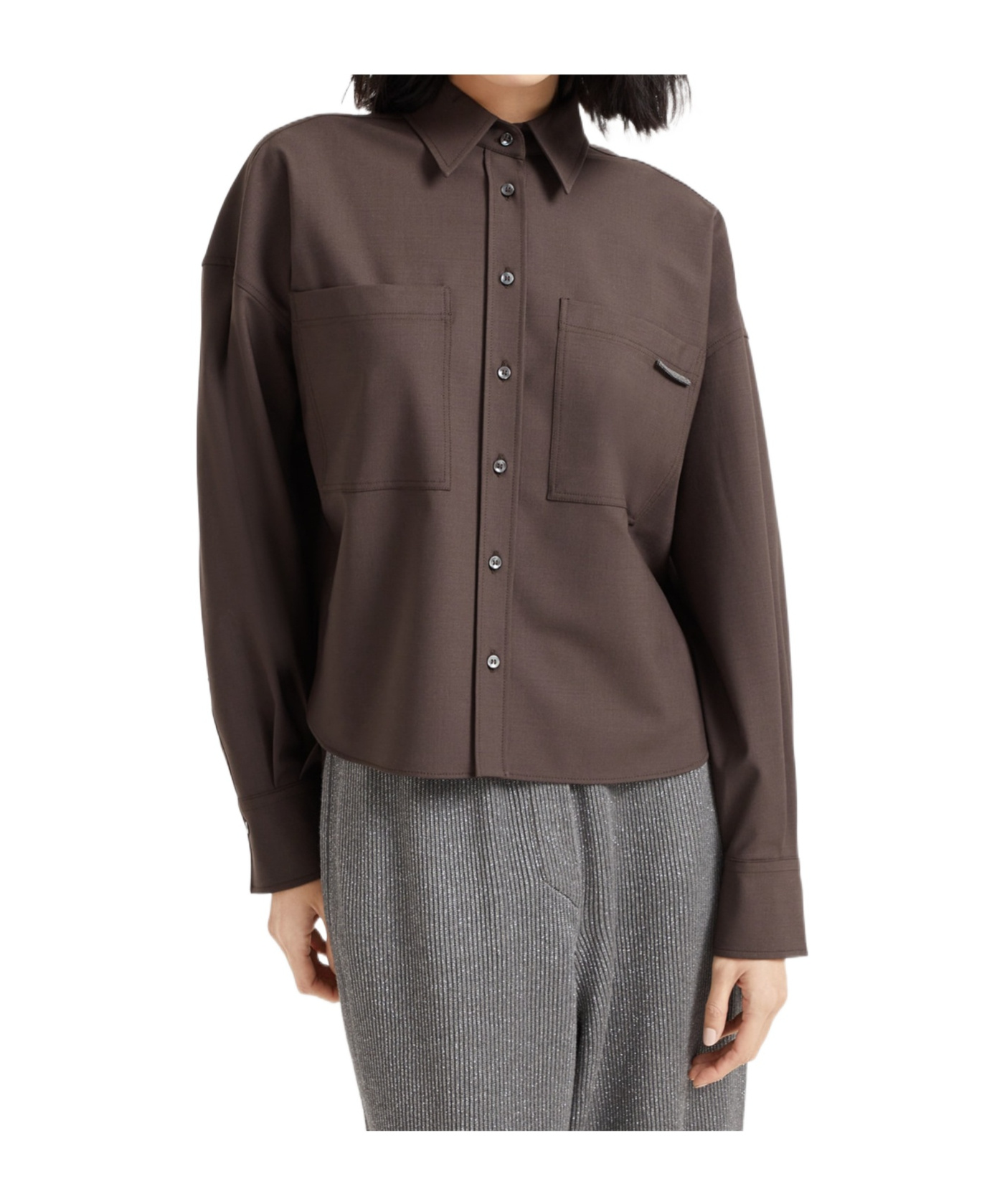 Brunello Cucinelli Wool Shirt