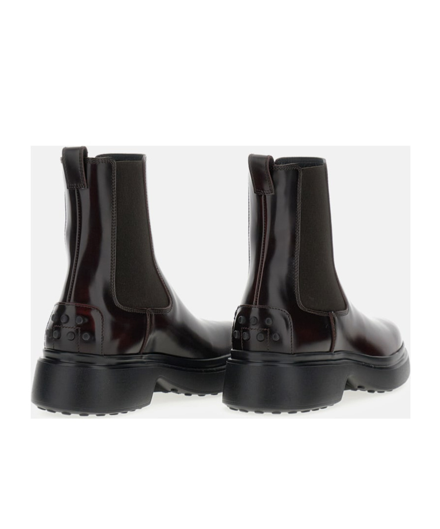 Tod's Chelsea Ankle Boots In Brown