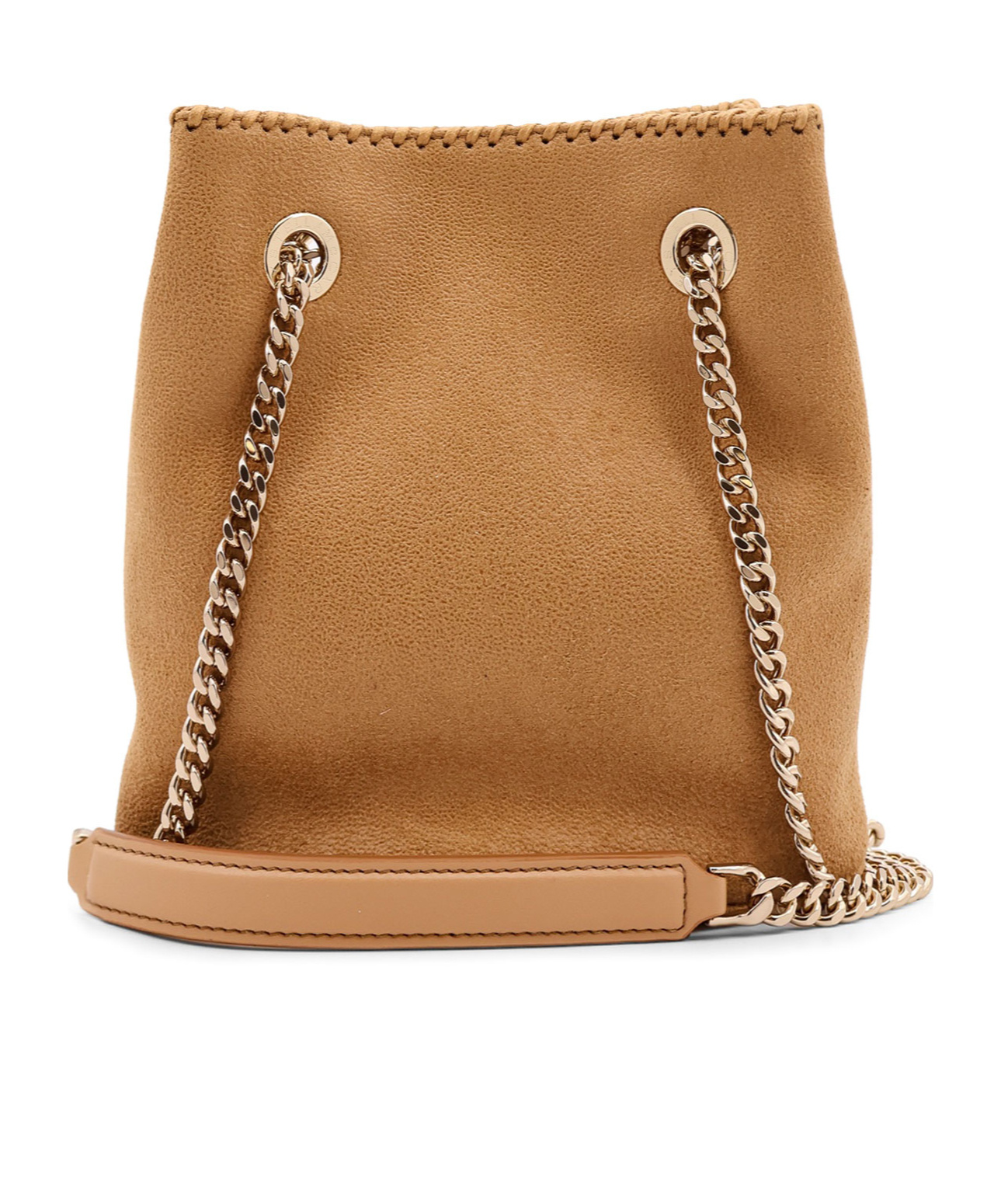 Stella Mccartney Chain Strap Shoulder Bag In Brown