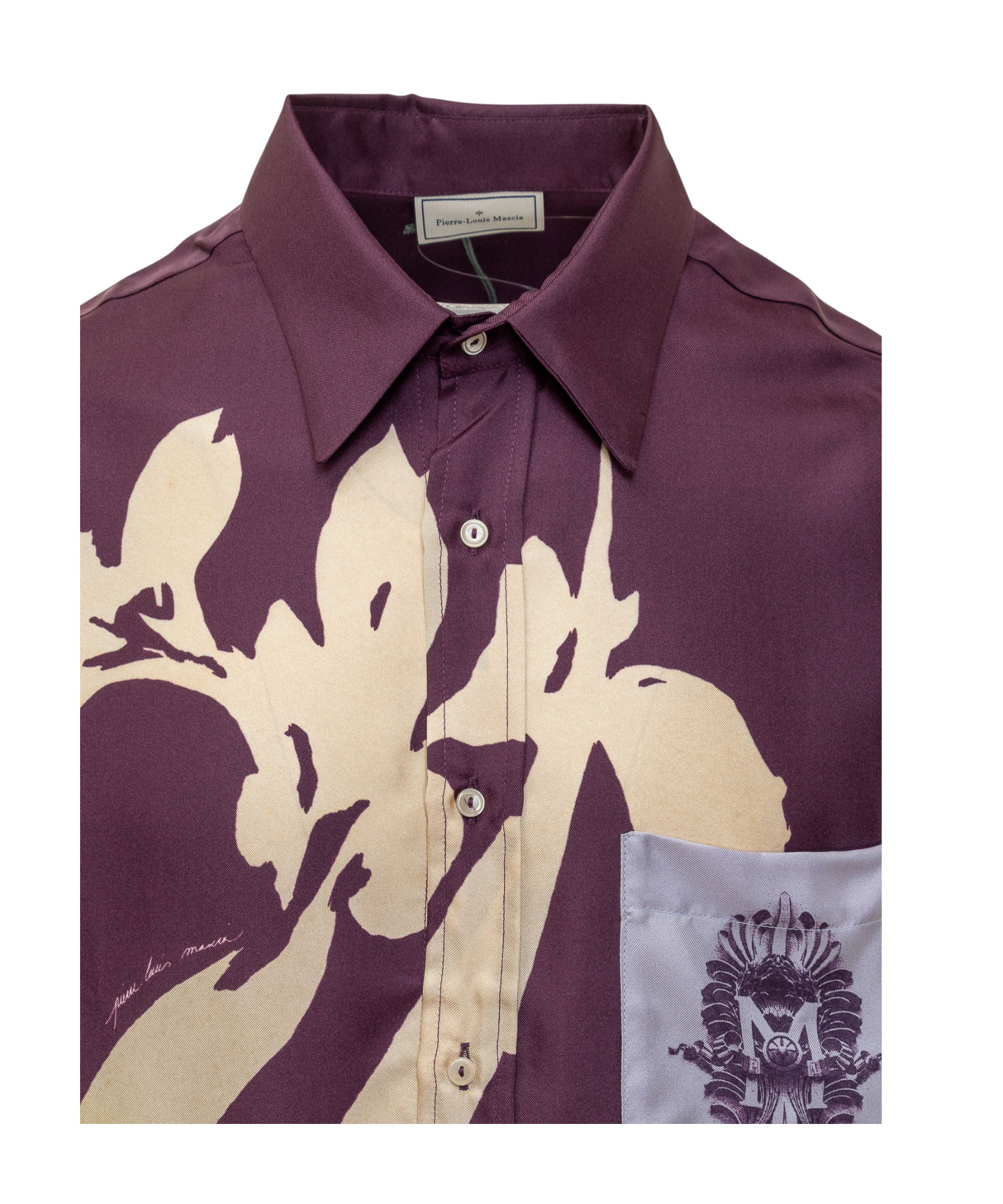 Pierre-louis Mascia Aloegots Floral-print Shirt In Multicolor