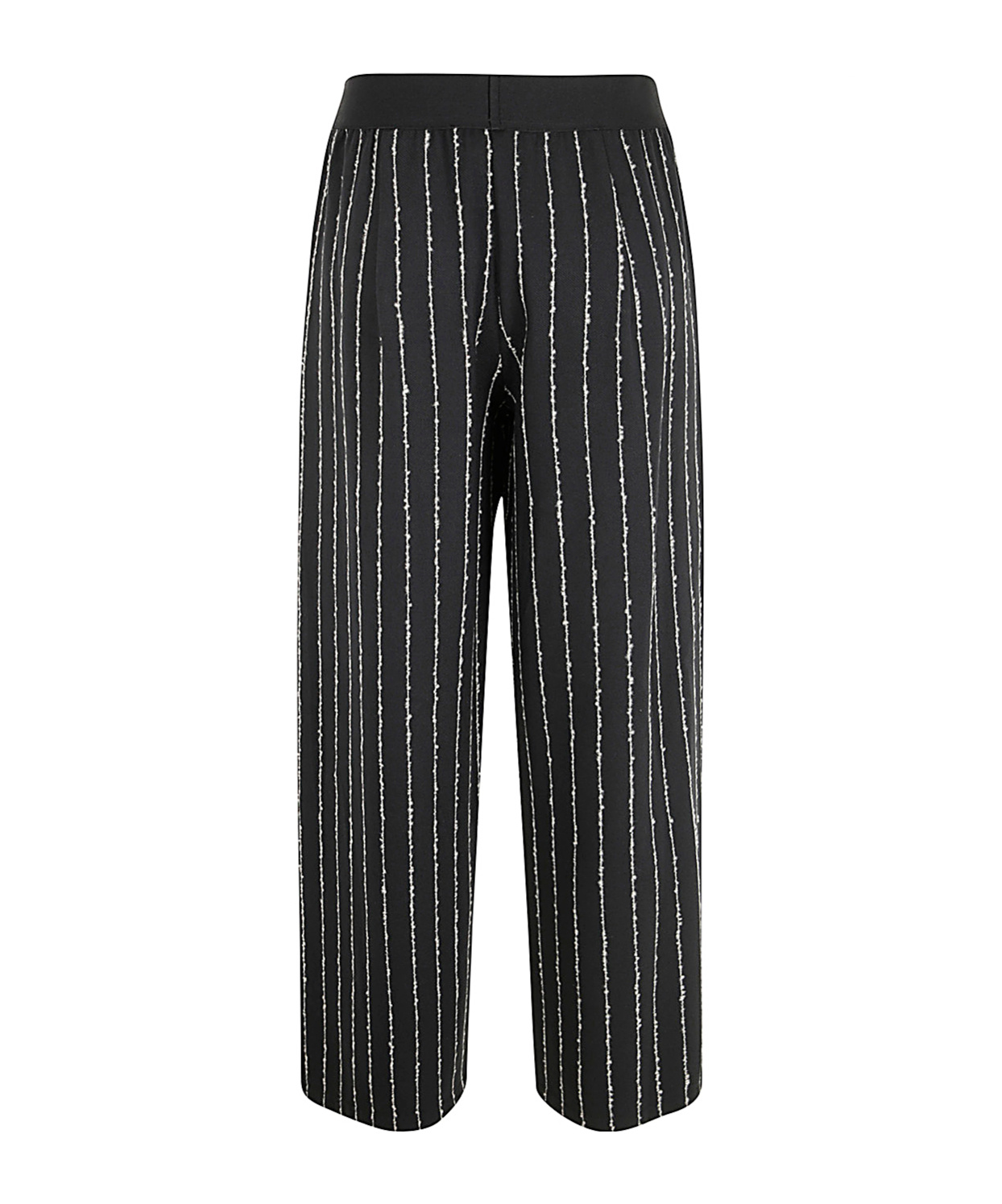 Maria Calderara Wide And Long Pants In Black