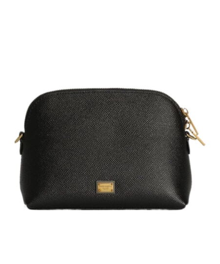 Dolce & Gabbana Leather Mini Bag In Black