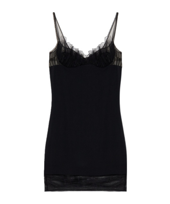 Dsquared2 Suspender Dress In Black