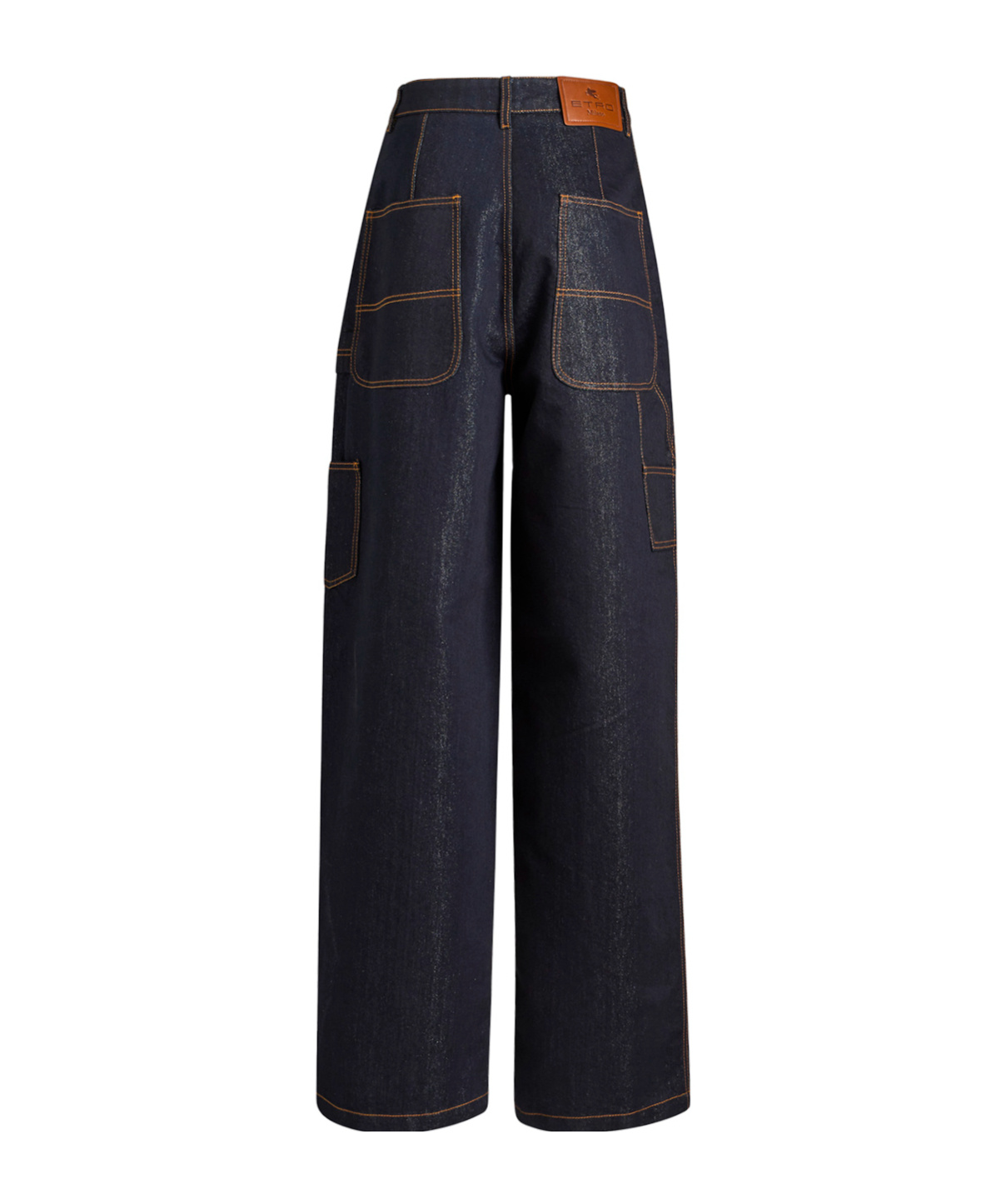 ETRO LUREX DENIM JEANS