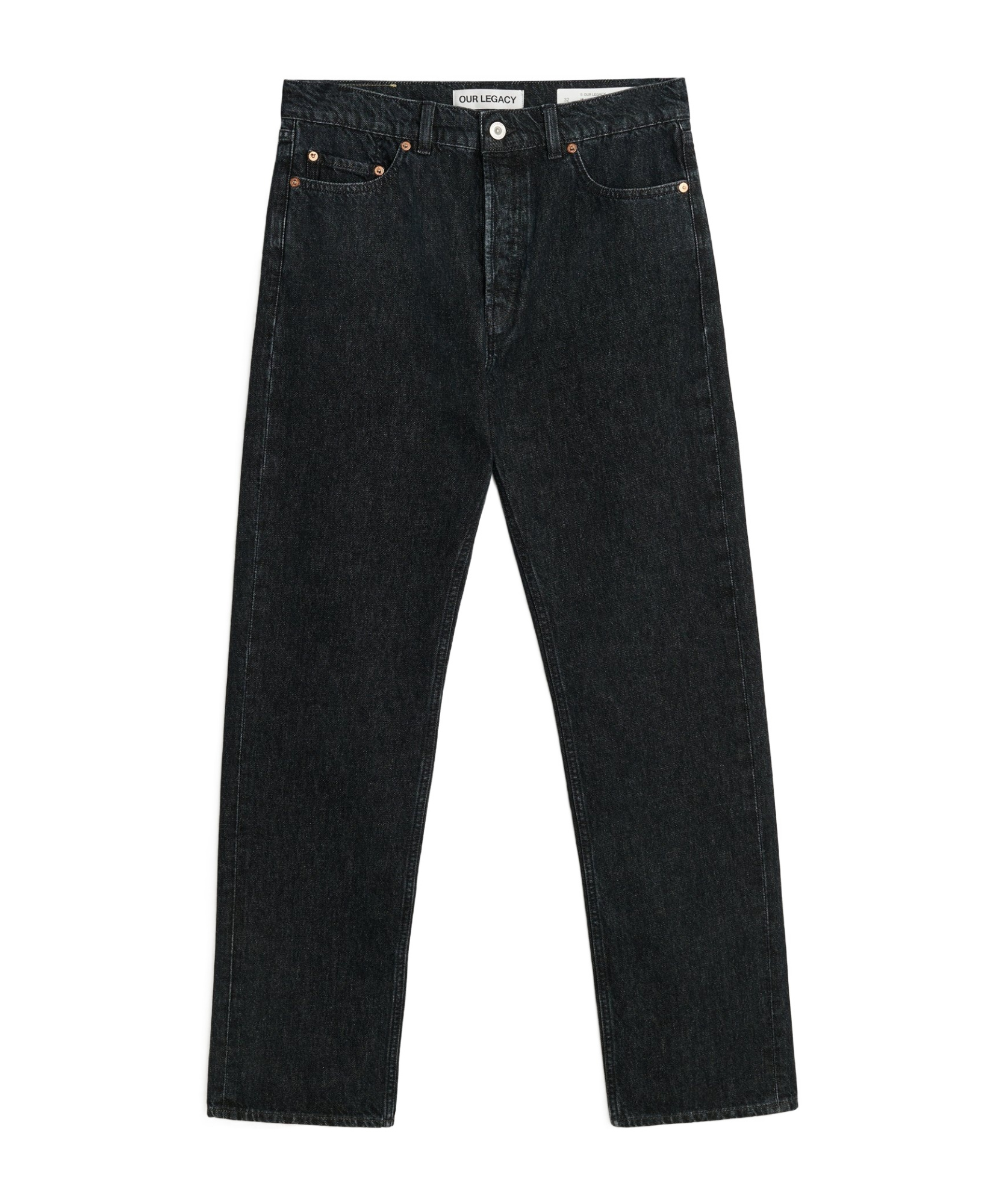 Our Legacy Third Cut Jeans In Black