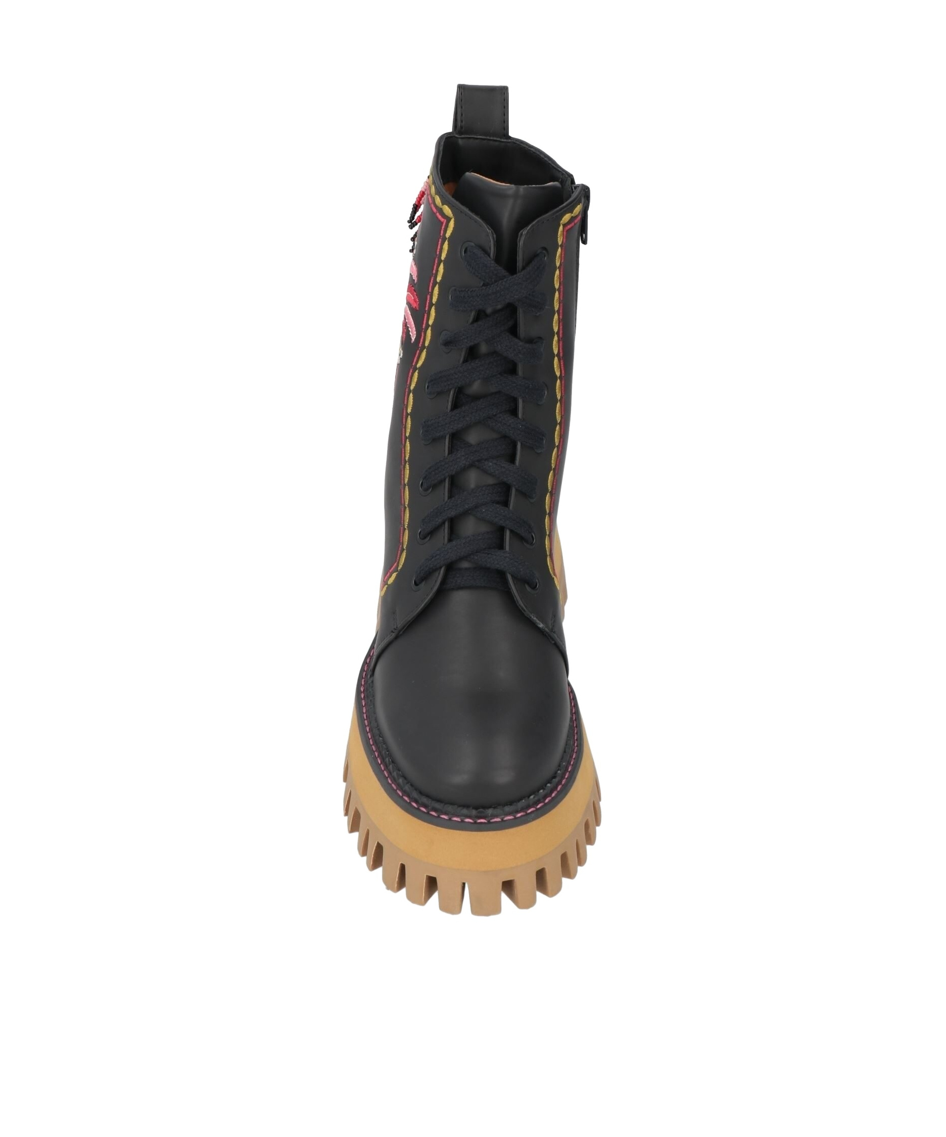 Farm Rio Plain Colour Ankle Boot In Black