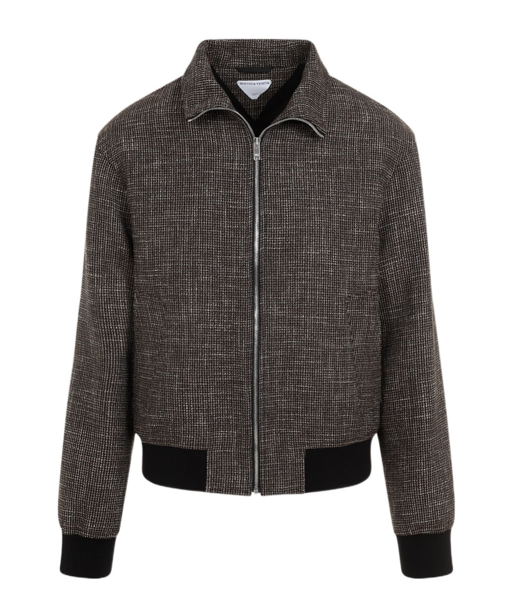 Bottega Veneta Long-sleeved Casual Jacket In Black