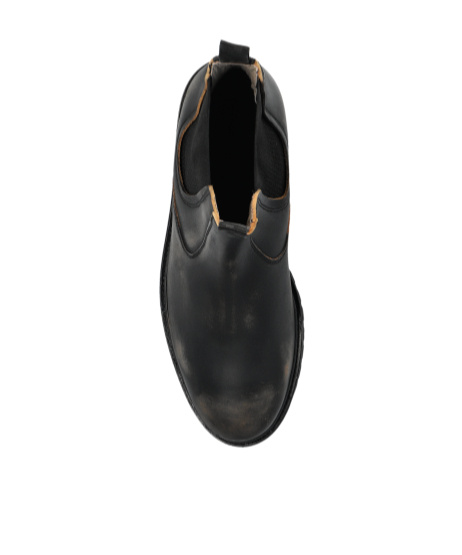 Allsaints Toby Leather Chelsea Boots In Black