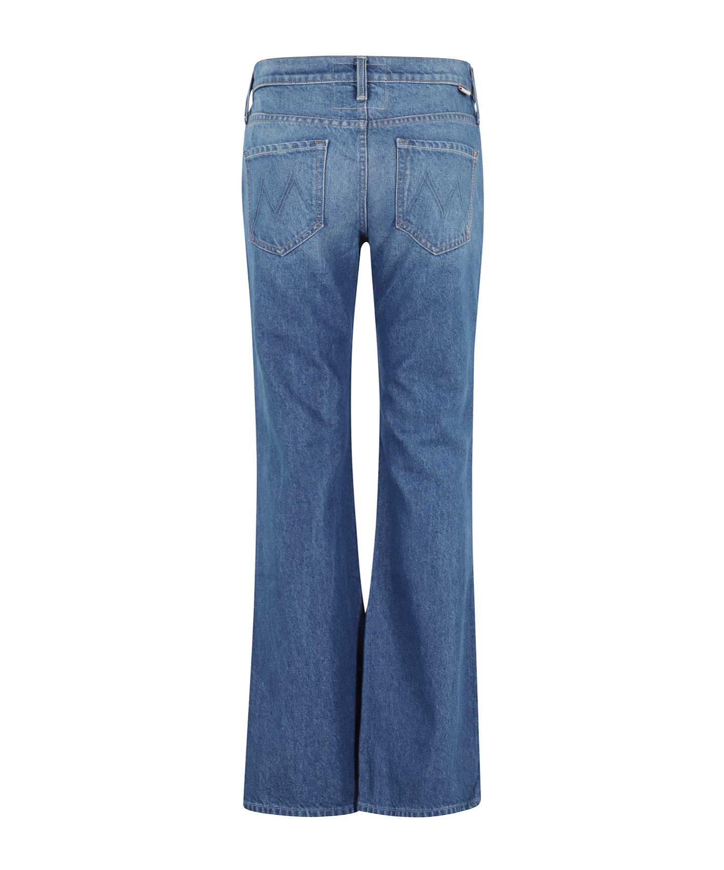 Mother Jeans With Belt Loops In Blue