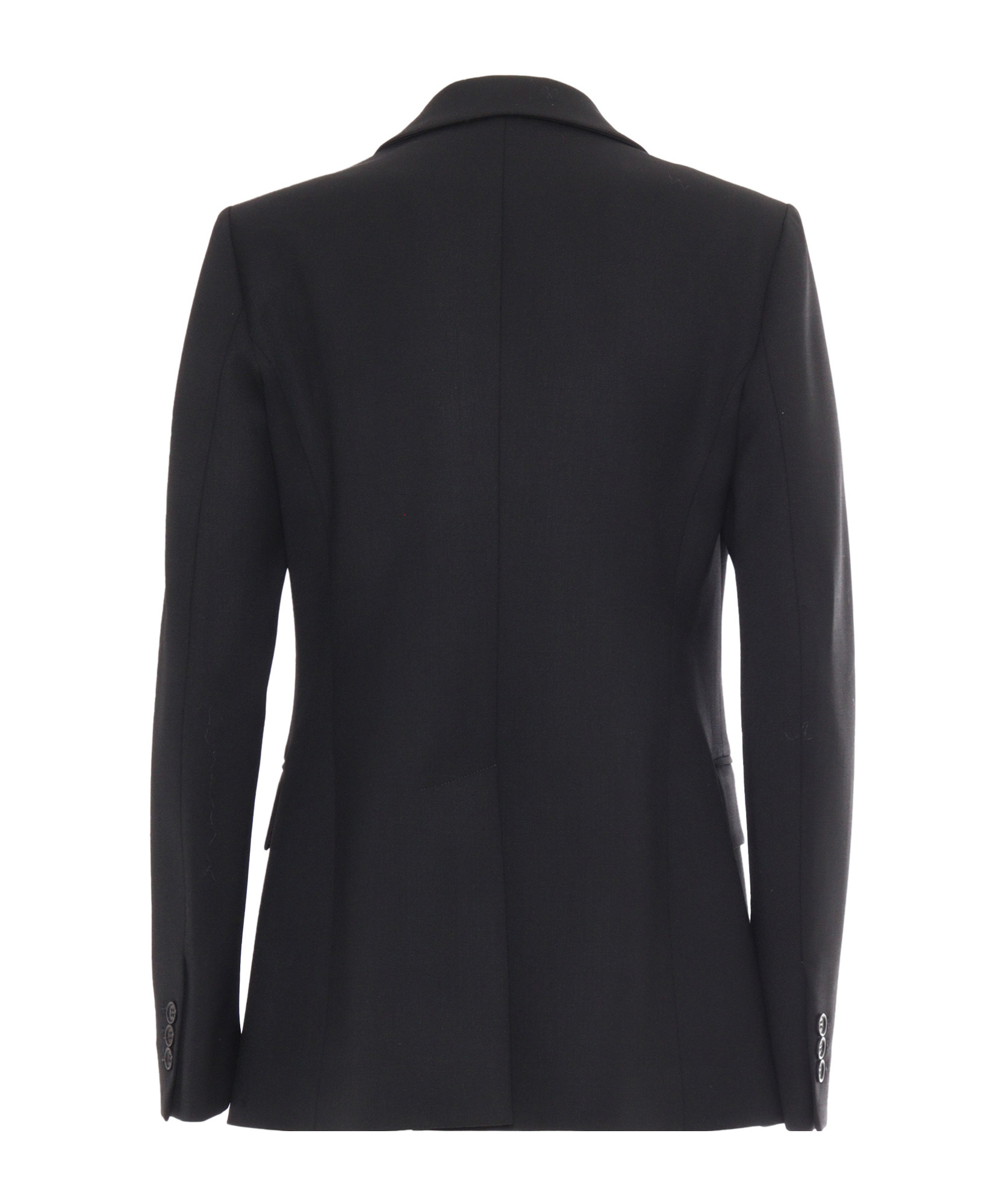P.a.r.o.s.h Single-breasted Wool Blazer In Black