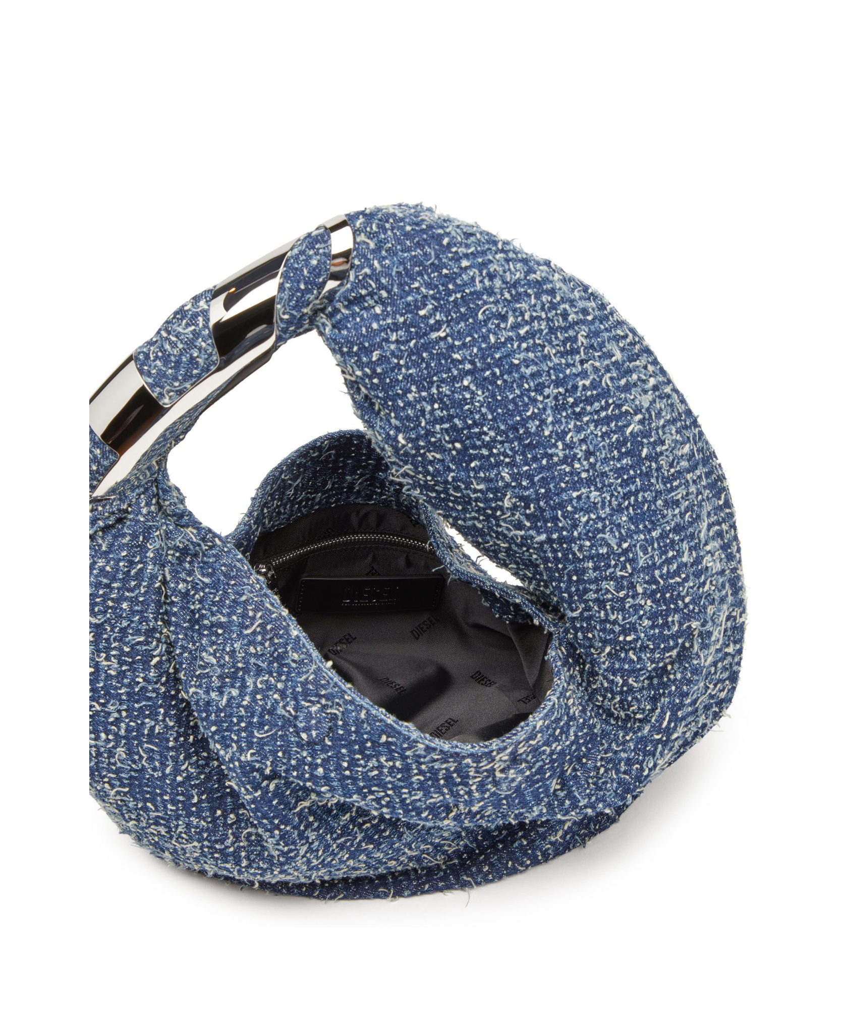 DIESEL GRAB-D DENIM TOTE BAG 