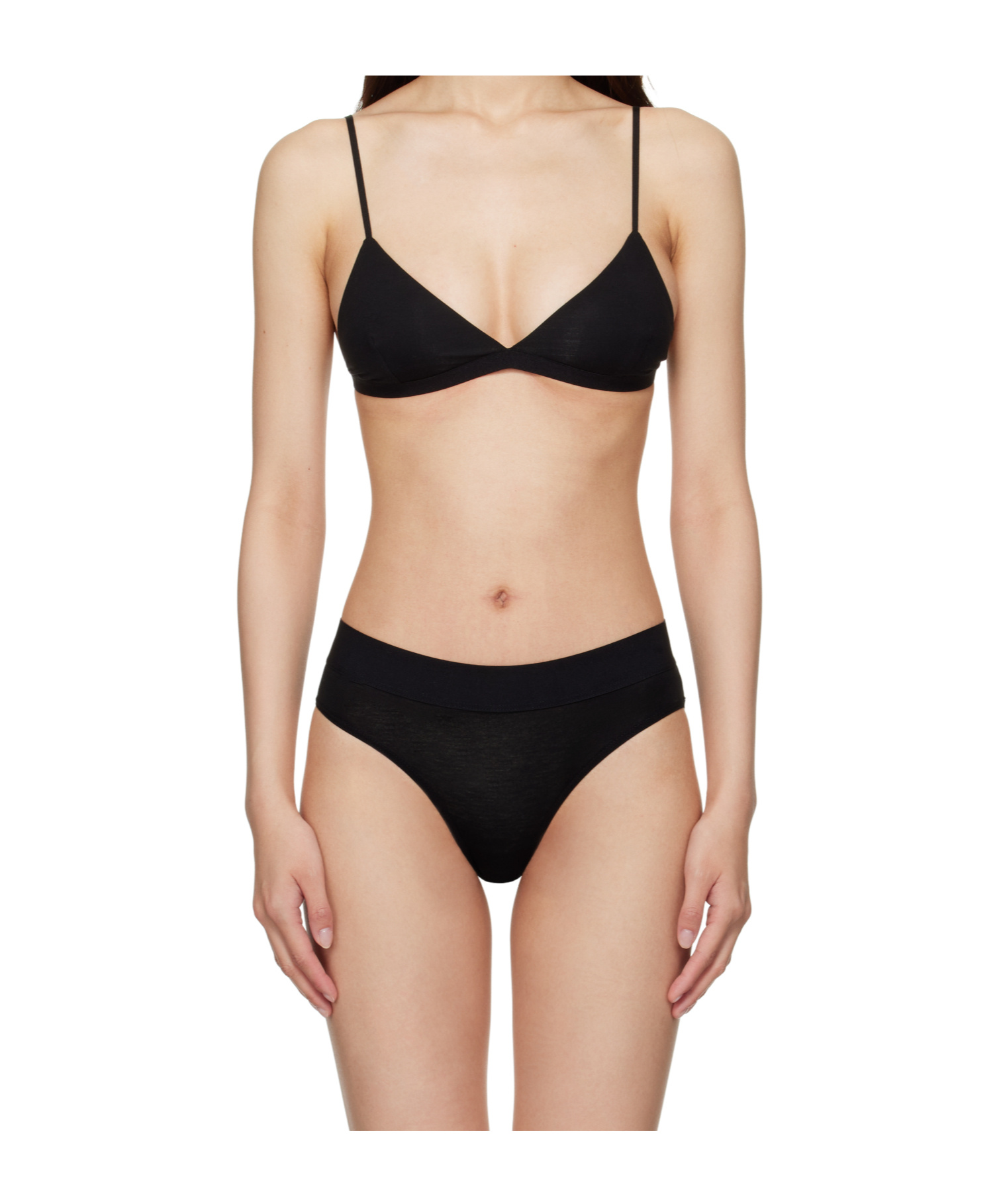 Baserange Suspender Bra Two Piece Set