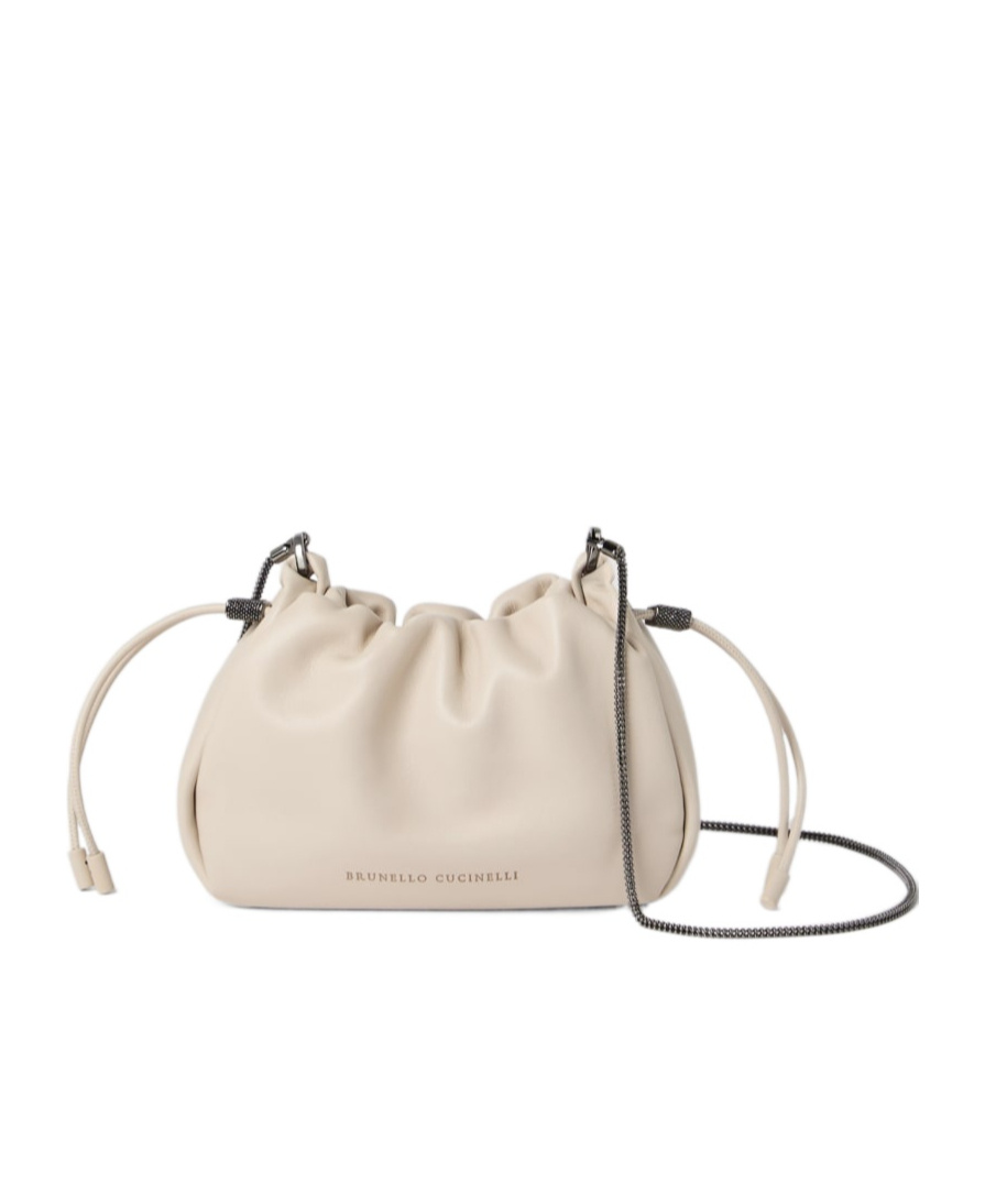 BRUNELLO CUCINELLI SMALL MELLOW BUCKET BAG