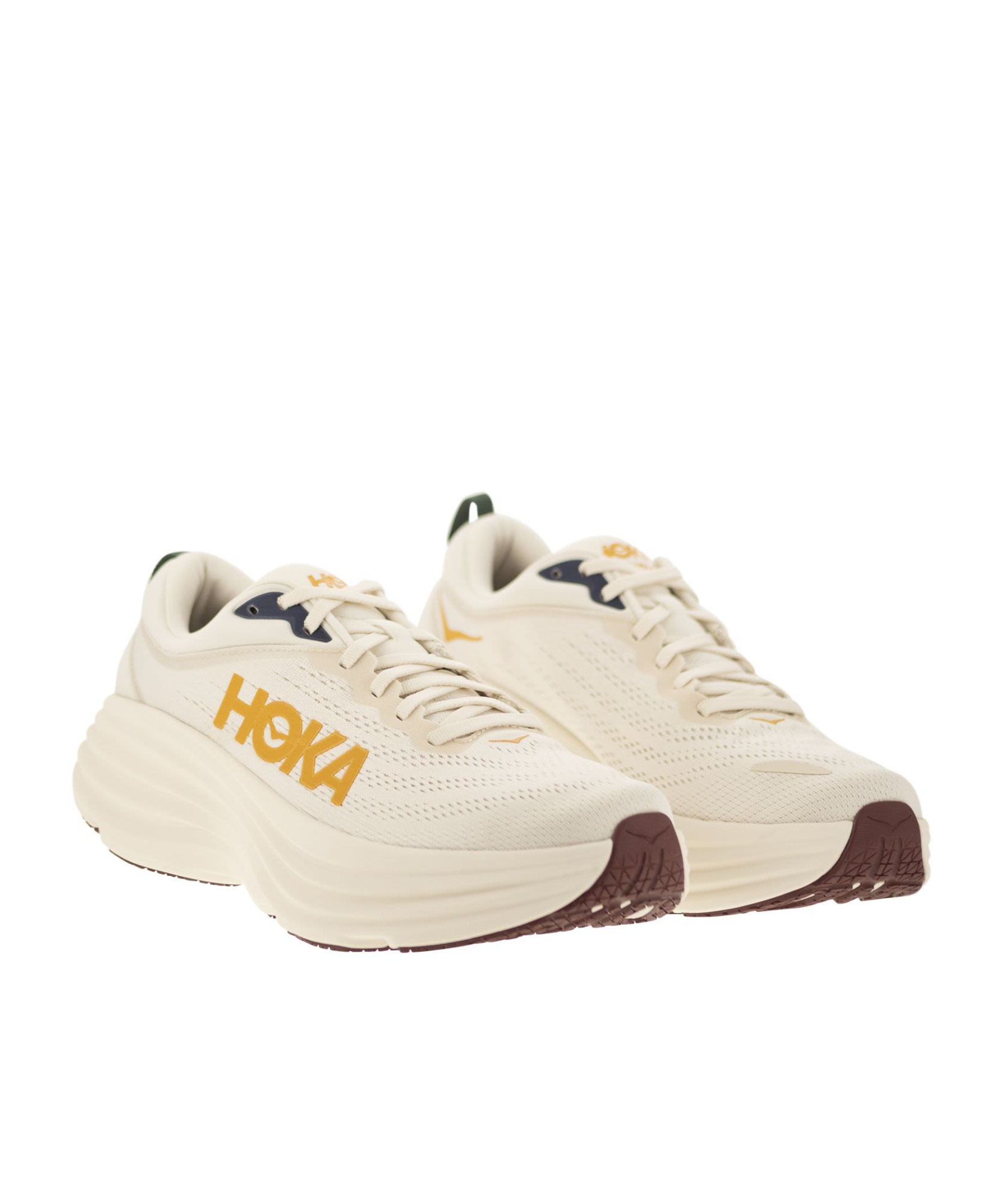 Hoka Bondi 8 Sneakers In Nude
