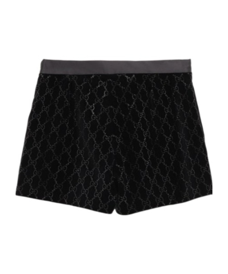 Gucci Embellished Shorts In Black