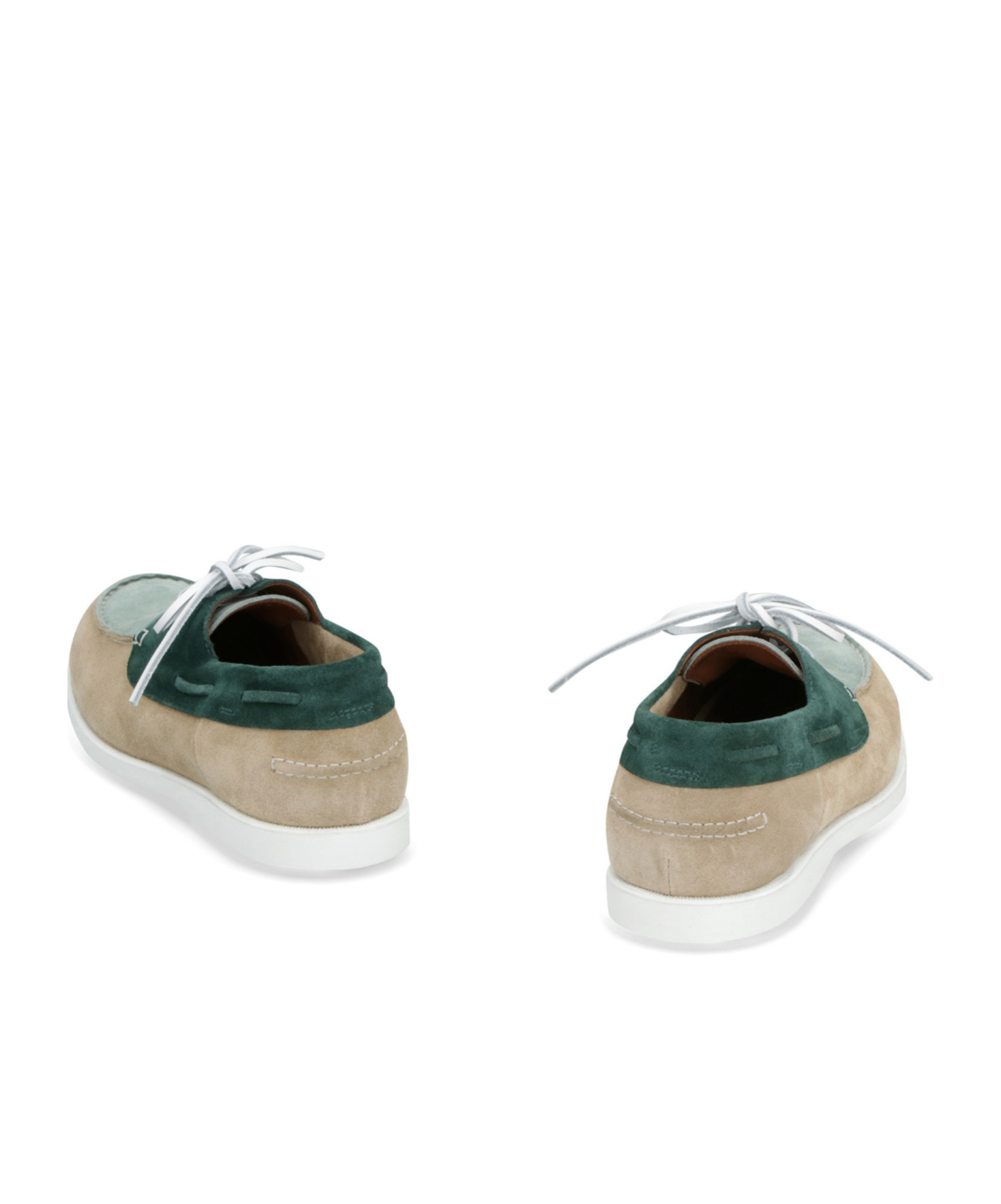 Doucal's Lacing Business Casual Shoes In Nude
