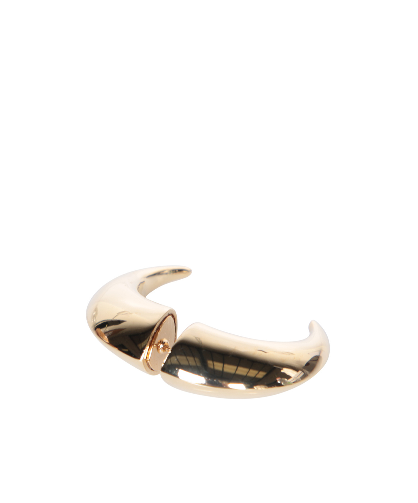 Marine Serre Moon Single Earring In Yellow