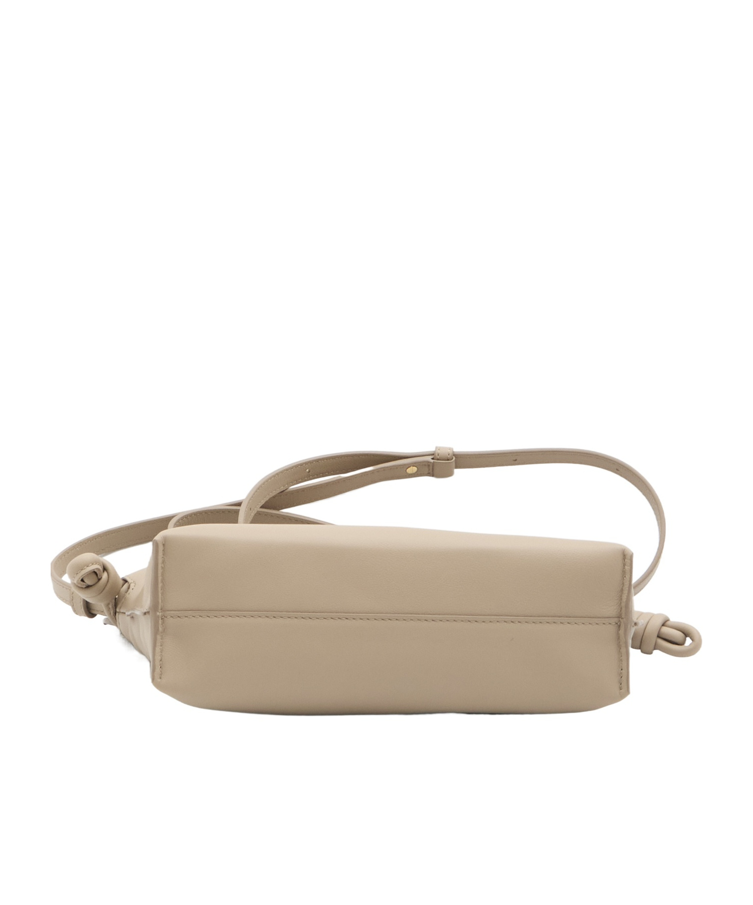 Loewe Mini Flamenco Clutch In Nappa Calfskin In Nude
