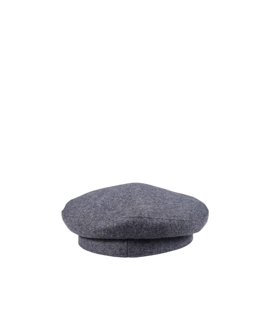 Roger Vivier Broche Vivier Sailor Cap In Felt In Gray