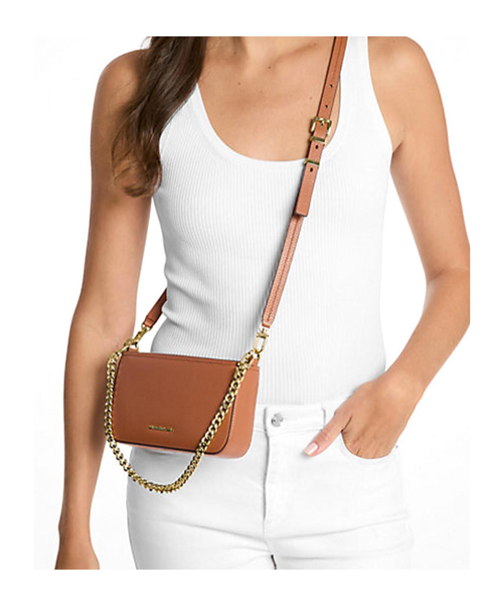 Michael Michael Kors Bryant Crossbody Bag In Brown