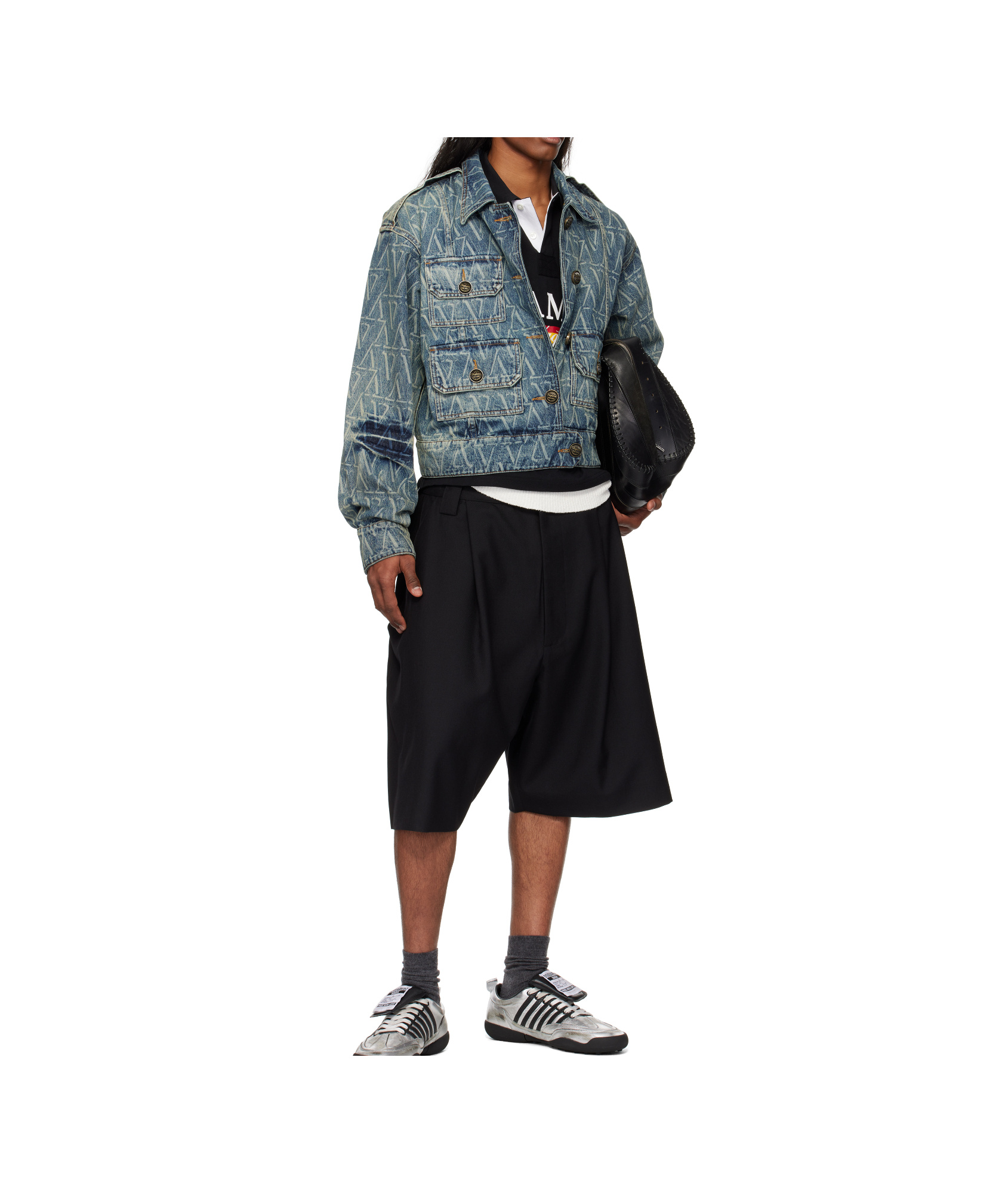 Vaquera Monogram Denim Jacket