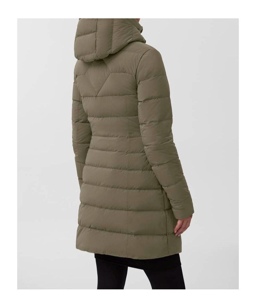 Canada Goose Long-sleeved Down Jacket In Green