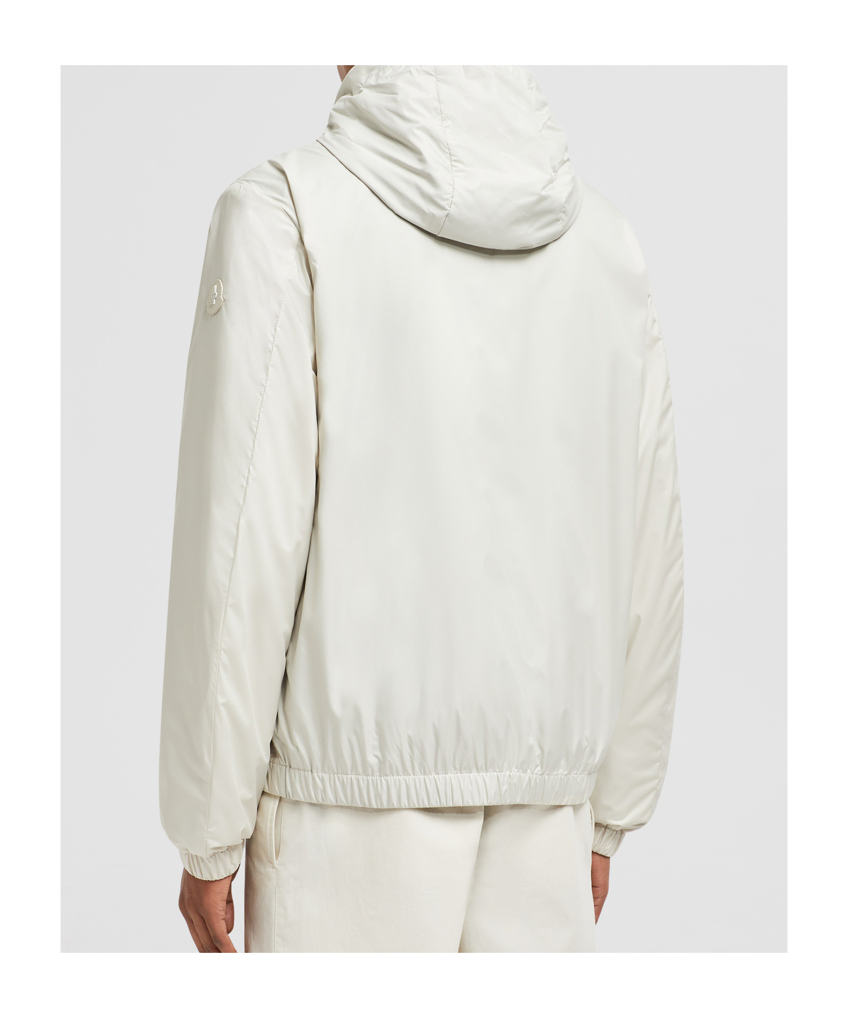 Moncler Domene Hooded Jacket White In White