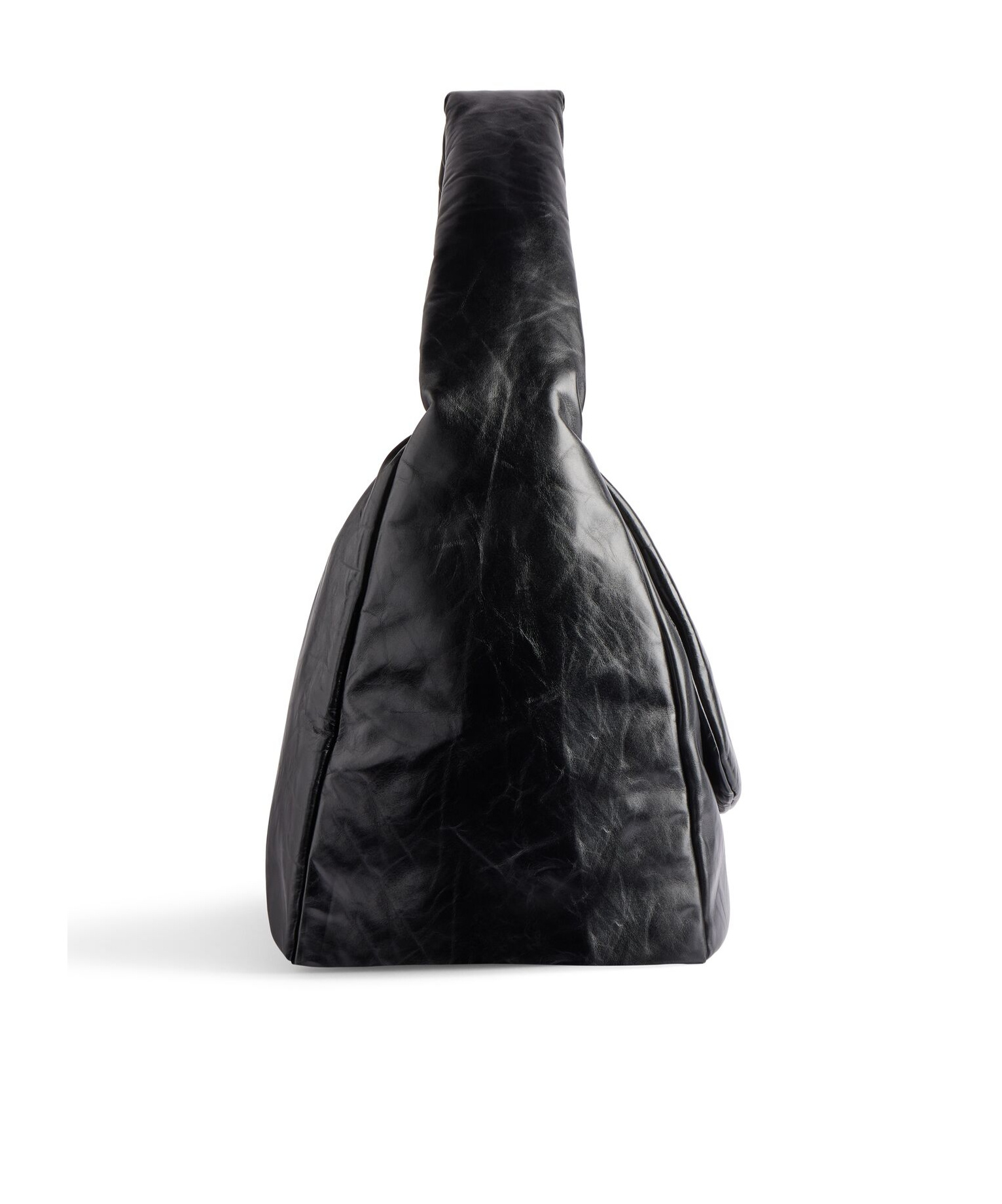 Balenciaga Large Monaco Shoulder Bag In Black