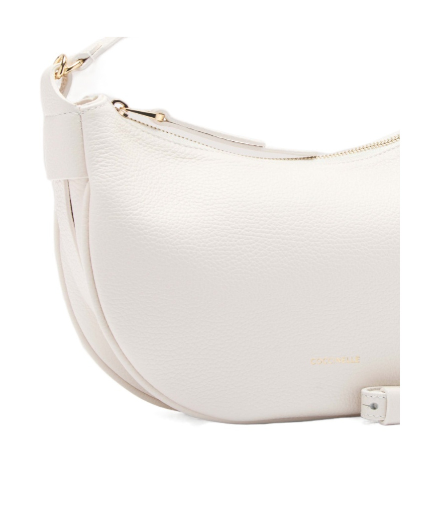 Coccinelle C-easy Small Shoulder Bag In White