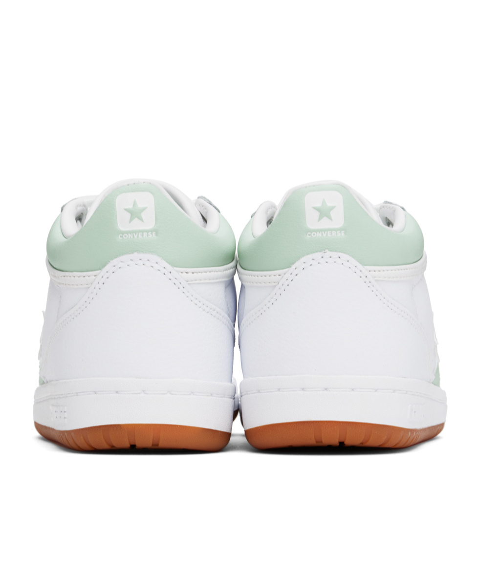 Converse Lace-up High-top Casual Shoes In White