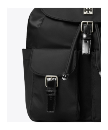 Tory Burch Virginia Buckle Drawstring Backpack