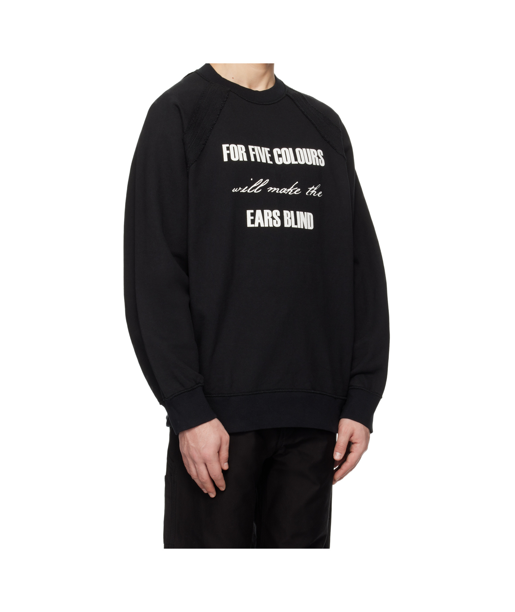 Undercover Men's Sweatshirt With Print In Black