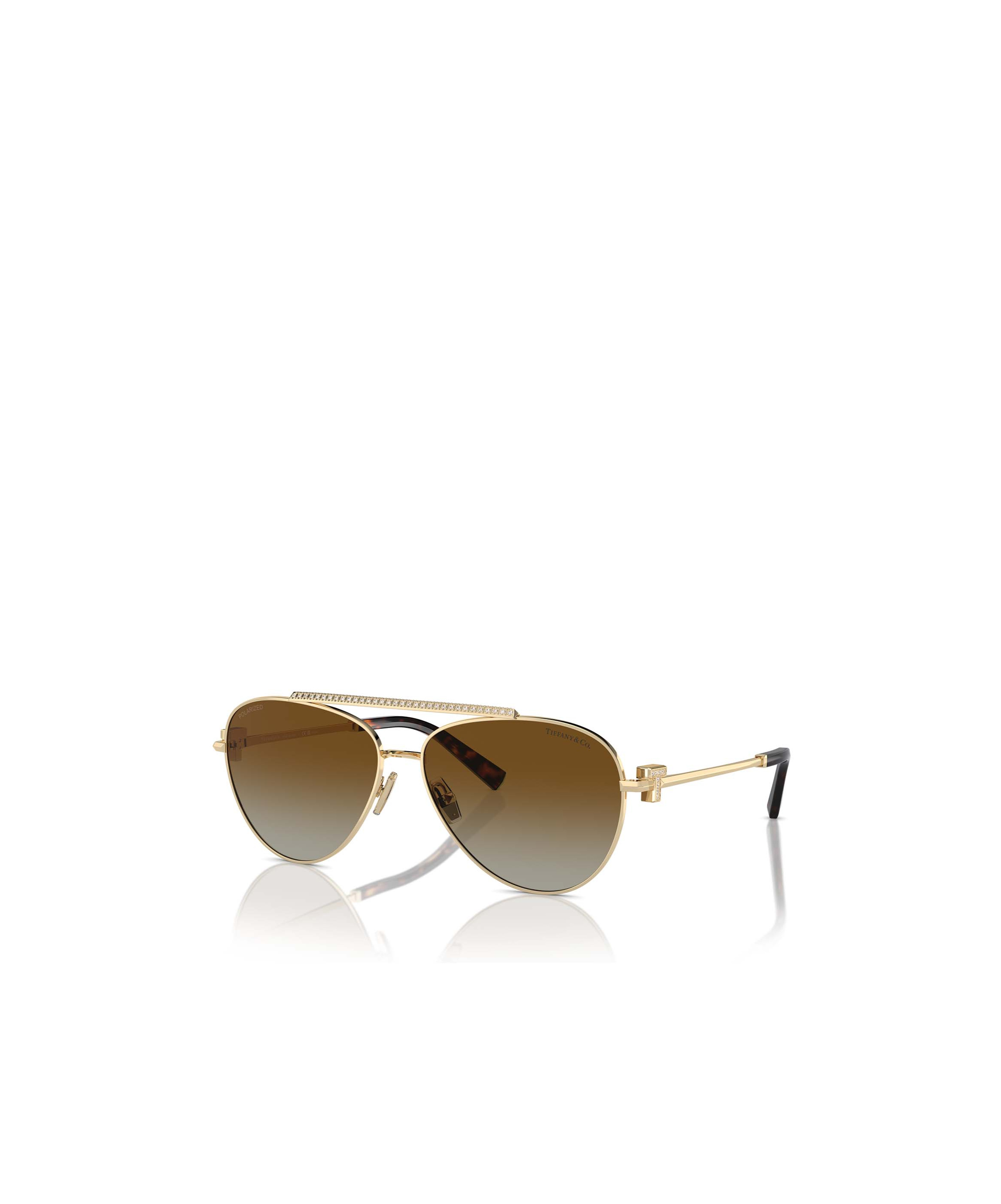 Tiffany & Co Full Frame Sunglasses In Brown