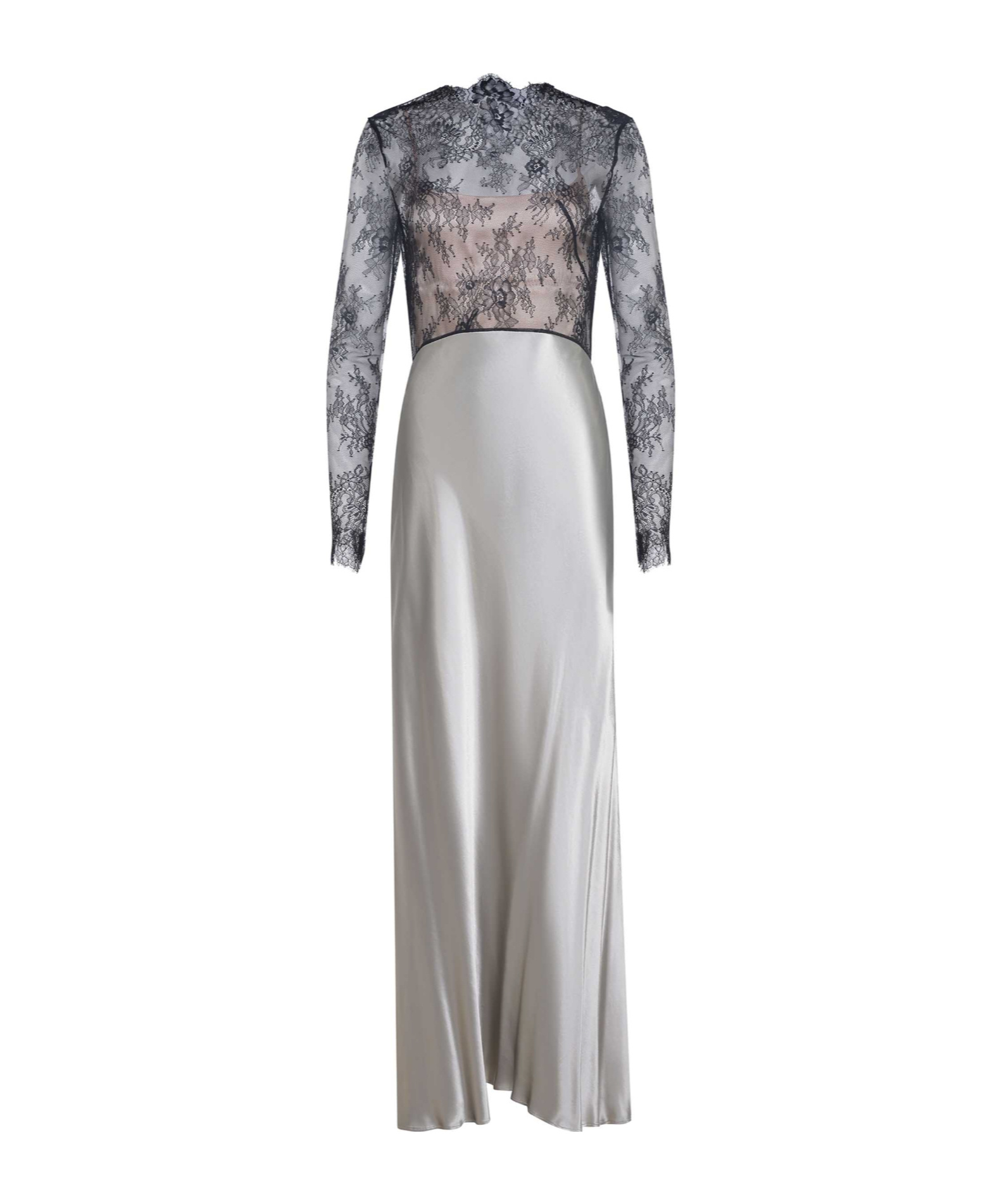 Alberta Ferretti Dress Made Of Satin. In White