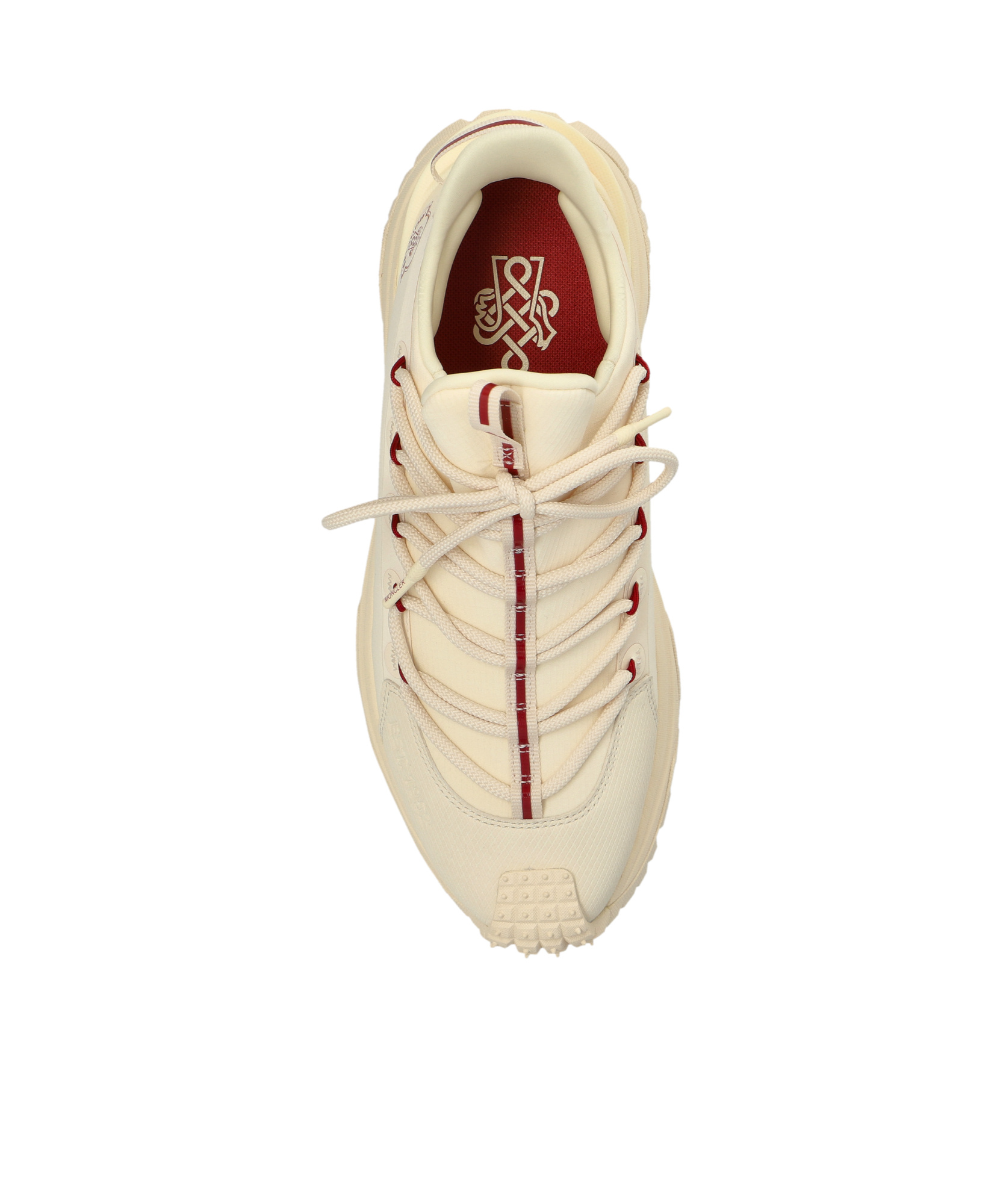 Moncler Trailgrip Sneakers In Nude