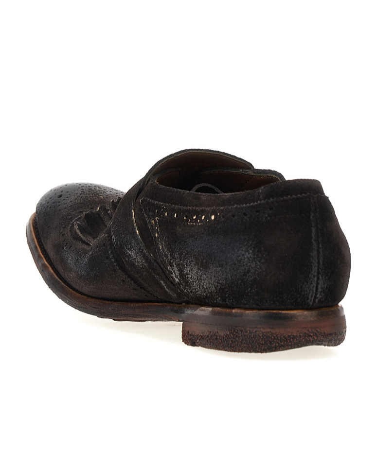 Church's Buckle Detailed Round Toe Loafers In Black