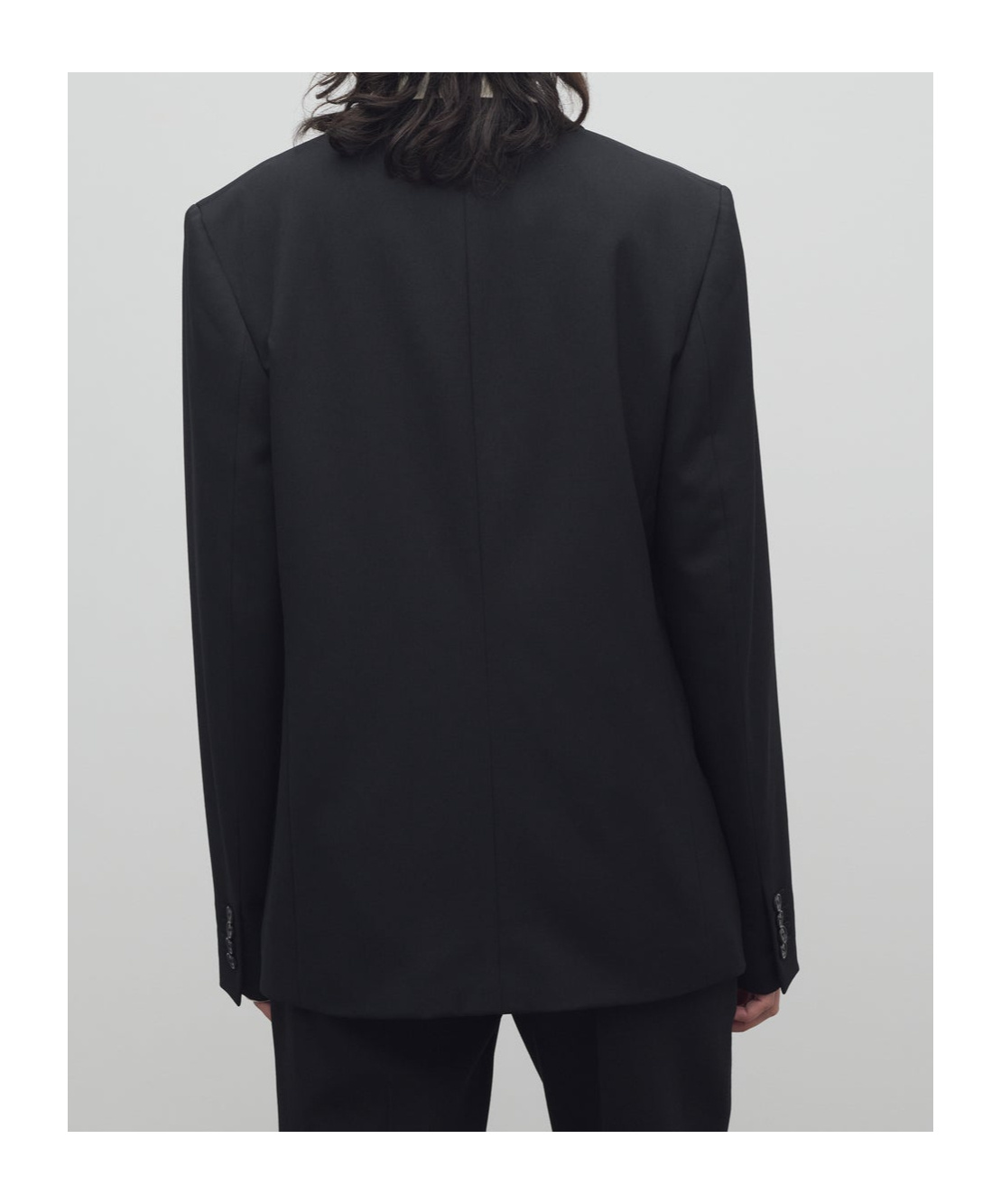 The Row Wool Jacket In Black
