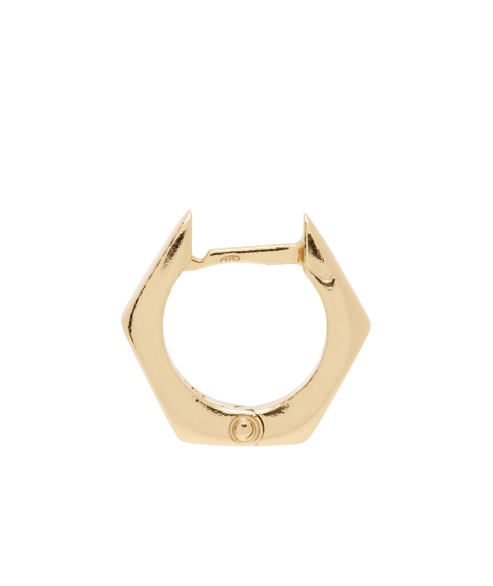 Emanuele Bicocchi Bolt Earrings In Yellow