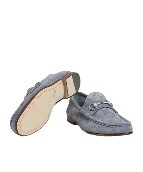 Gucci Men's Horsebit 1953 Loafer In Grey