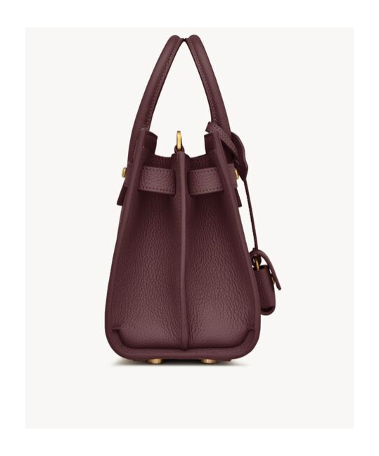 Saint Laurent Sac De Jour Shoulder Bag In Red
